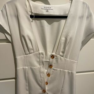 Moodie White Dress!!!!!!